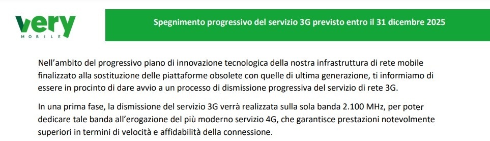 Anche Very annuncia la dismissione del 3G annuncio-spegnimento-3g-very-mobile