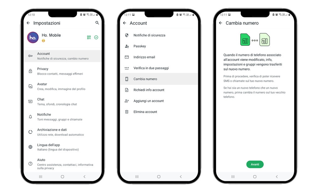 Cambio di Numero su WhatsApp cambio-numero-whatsapp