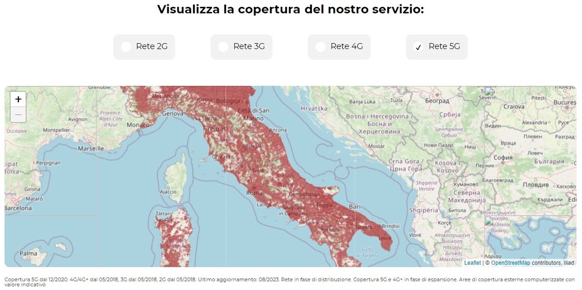 La mappa del 5G Iliad mappa-5g-iliad