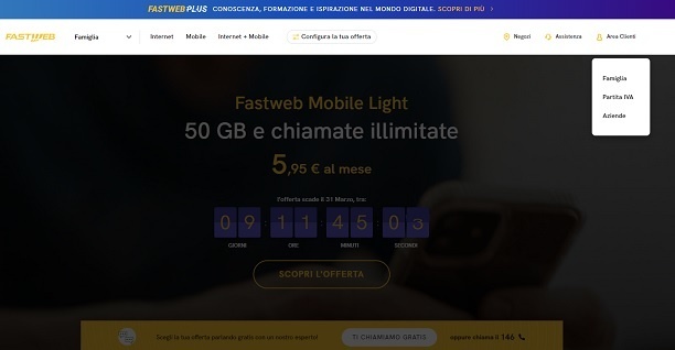 Password My Fastweb dimenticata? Reimpostala! MyFastweb Registrazione