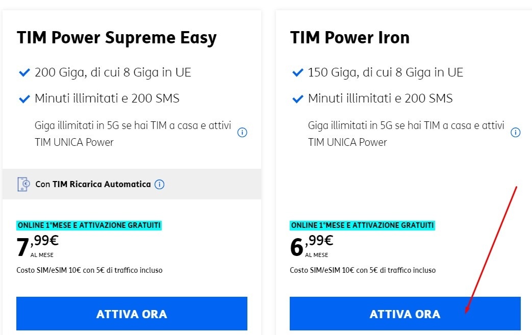 tim-power-iron-attivazione-online