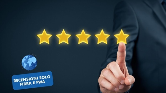 Guarda le esperienze degli utenti attraverso le loro recensioni sui servizi Eolo.