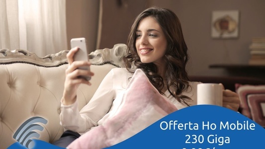 Offerta Ho Mobile 230 Giga