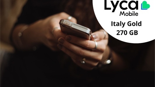 lycamobile italy gold 270 gb