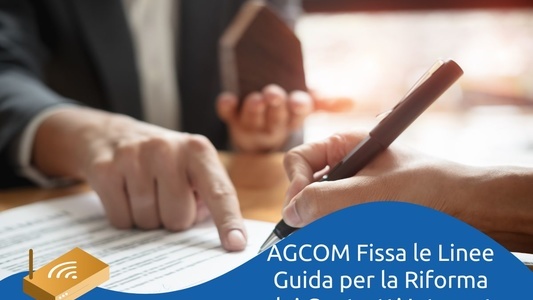 Riforma dei contratti internet AGCOM