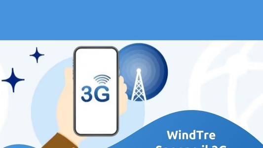 WindTre spegne il 3G