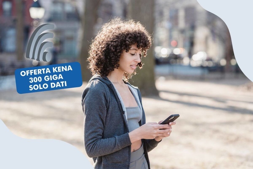 Offerta Kena 300 Giga solo dati