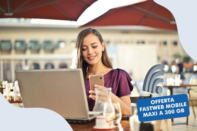 Ecco le caratteristiche dell'Offerta Fastweb Mobile Maxi.