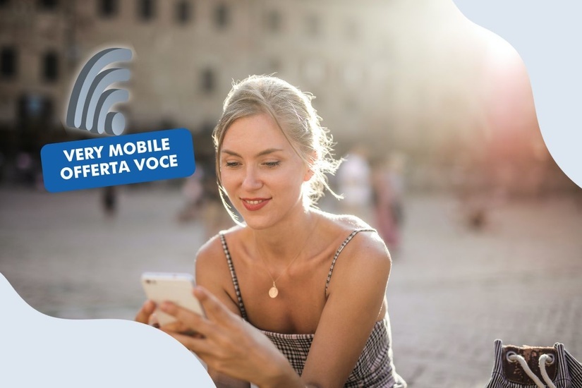 Chiami e utilizzi gli SMS spesso e fai un uso minore di internet? L'offerta Very Mobile Voce potrebbe essere adatta alle tue esigenze. 