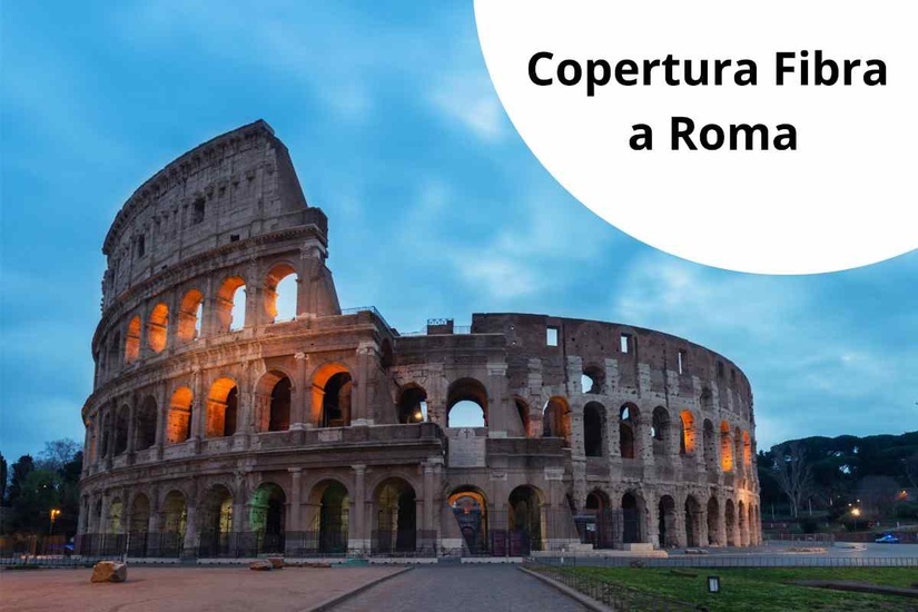 copertura fibra a roma