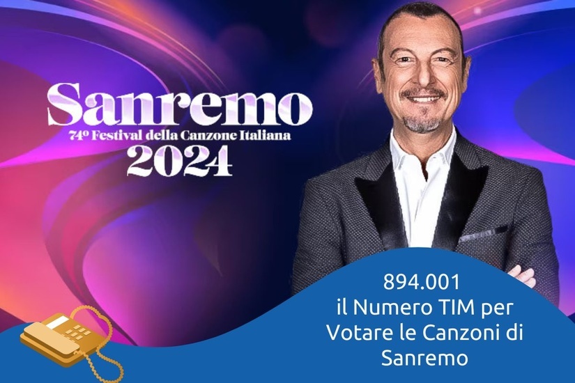 Numero TIM per Sanremo 2024