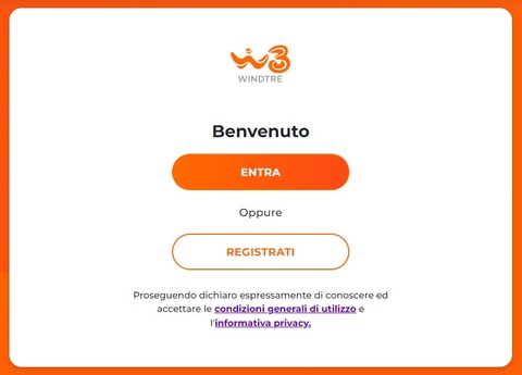 area-clienti-windtre-login