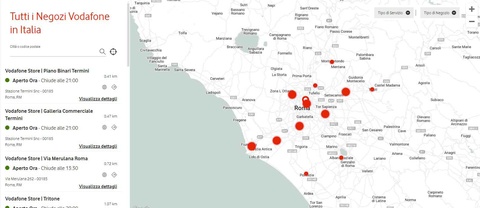 Mappa Centri Vodafone mappa-centri-vodafone